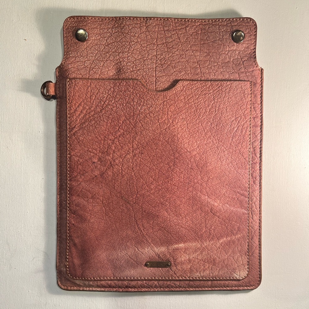 Free People Brown Leather Tablet Case - Picture 7 of 9